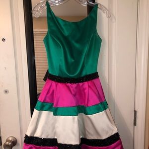 Short Sherri hill mulicolor dress